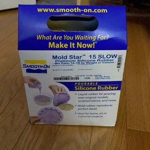 Pourable silicone rubber